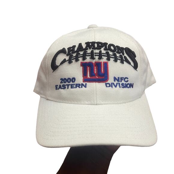Vintage 2000 New York Giants NFC East Champs Hat - Picture 1 of 4